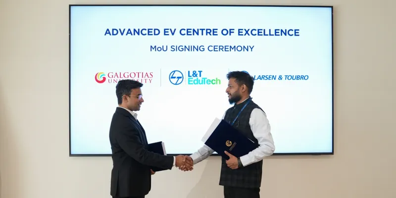 Galgotias University and L&T EduTech Launch EV Centre of Excellence